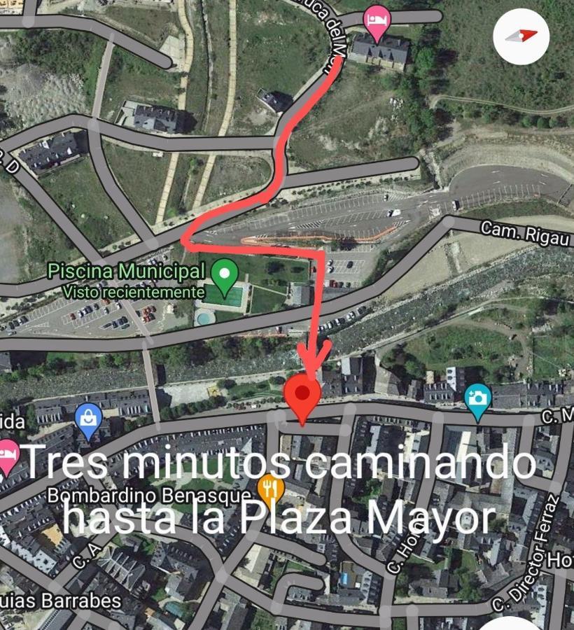 Apartmán Pleta Del Mon Atico Benasque Exteriér fotografie